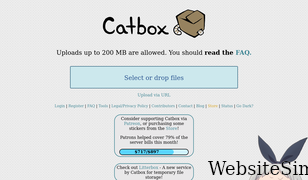 catbox.moe Screenshot