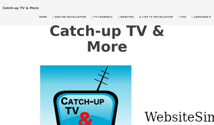 catch-up-tv-and-more.github.io Screenshot