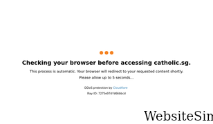 catholic.sg Screenshot