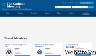 catholicdirectory.com Screenshot