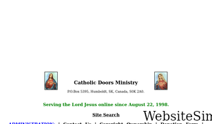 catholicdoors.com Screenshot