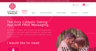 catholicsingles.com Screenshot