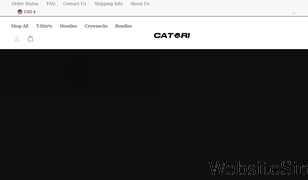 catoriclothing.com Screenshot