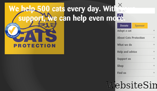 cats.org.uk Screenshot