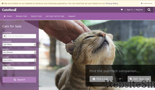 catsnow.com Screenshot