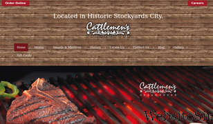 cattlemensrestaurant.com Screenshot