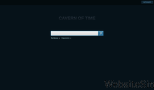 cavernoftime.com Screenshot