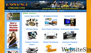 cavsi.com Screenshot