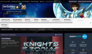 cavzodiaco.com.br Screenshot