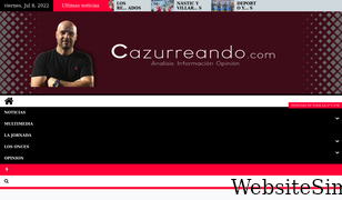 cazurreando.com Screenshot