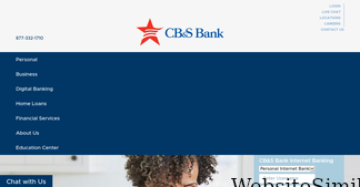 cbsbank.com Screenshot