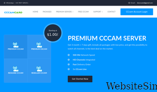 cccamcard.com Screenshot