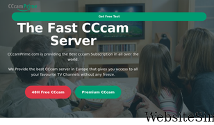 cccamprime.com Screenshot