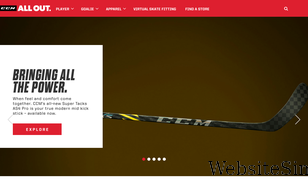 ccmhockey.com Screenshot