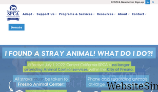 ccspca.com Screenshot