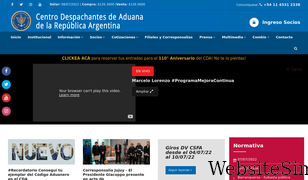 cda.org.ar Screenshot