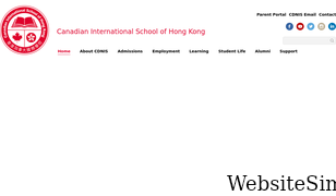 cdnis.edu.hk Screenshot