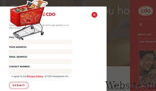 cdo.com.ph Screenshot