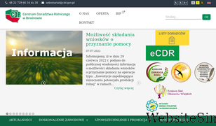 cdr.gov.pl Screenshot