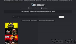 cdxgames.com Screenshot