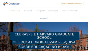 cebraspe.org.br Screenshot