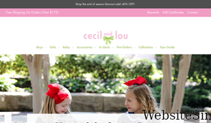cecilandlou.com Screenshot