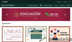 cecyte.edu.mx Screenshot