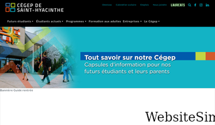 cegepsth.qc.ca Screenshot