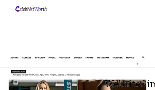 celebnetworth.net Screenshot