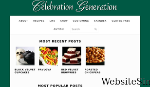 celebrationgeneration.com Screenshot
