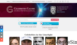celebrities-galore.com Screenshot