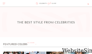 celebritystyleguide.com Screenshot