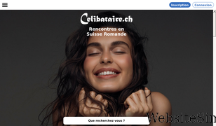celibataire.ch Screenshot