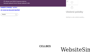 cellbes.cz Screenshot