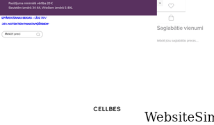 cellbes.lv Screenshot