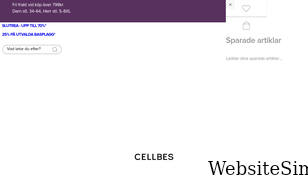 cellbes.se Screenshot