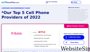 cellphoneplan.com Screenshot
