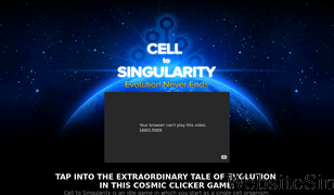 celltosingularity.com Screenshot