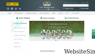 celtic-weddingrings.com Screenshot
