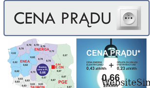 cena-pradu.pl Screenshot