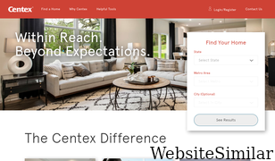 centex.com Screenshot