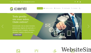 centi.com.br Screenshot