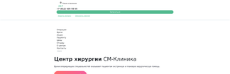 centr-hirurgii-spb.ru Screenshot