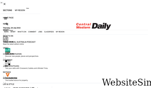 centralwesterndaily.com.au Screenshot