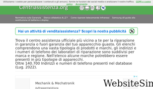 centriassistenza.org Screenshot