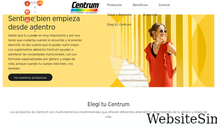 centrum.com.ar Screenshot