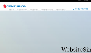 centurion.net.au Screenshot