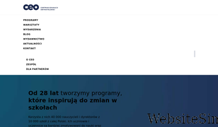 ceo.org.pl Screenshot
