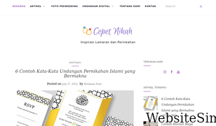 cepetnikah.com Screenshot