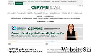 cepymenews.es Screenshot